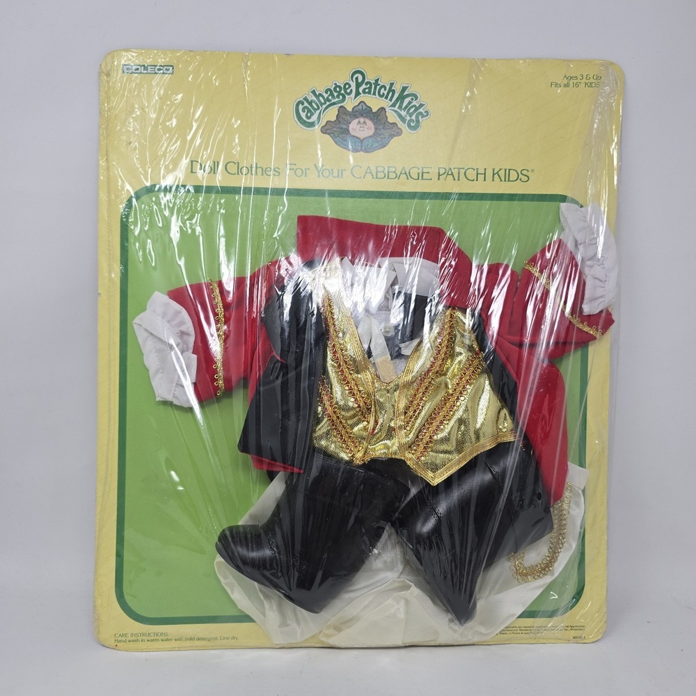 Vintage Cabbage Patch Kids Circus Ringmaster Outfit‎ 1986 New